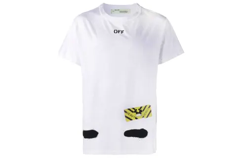 OFF WHITE Back Logo Spray T Shirt