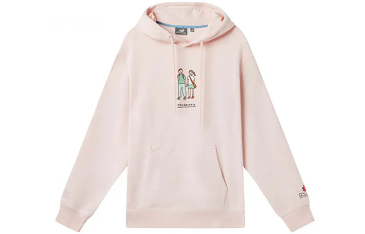 New Balance Sweatshirt Unisex Pink Couple's