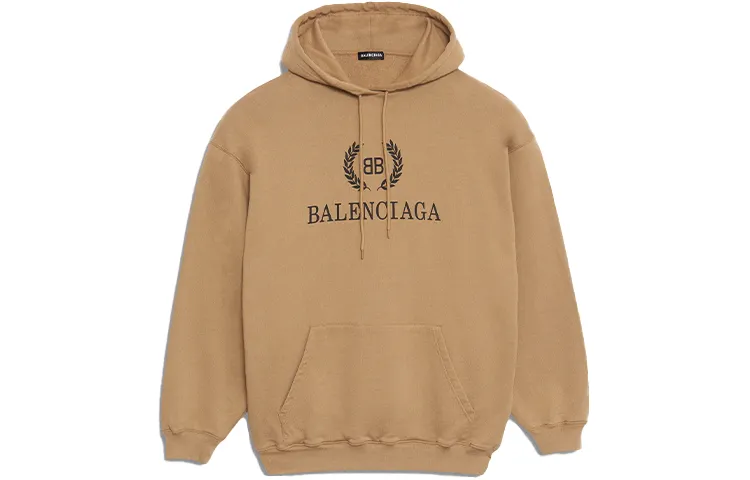 Balenciaga cotton graphic-print hoodie