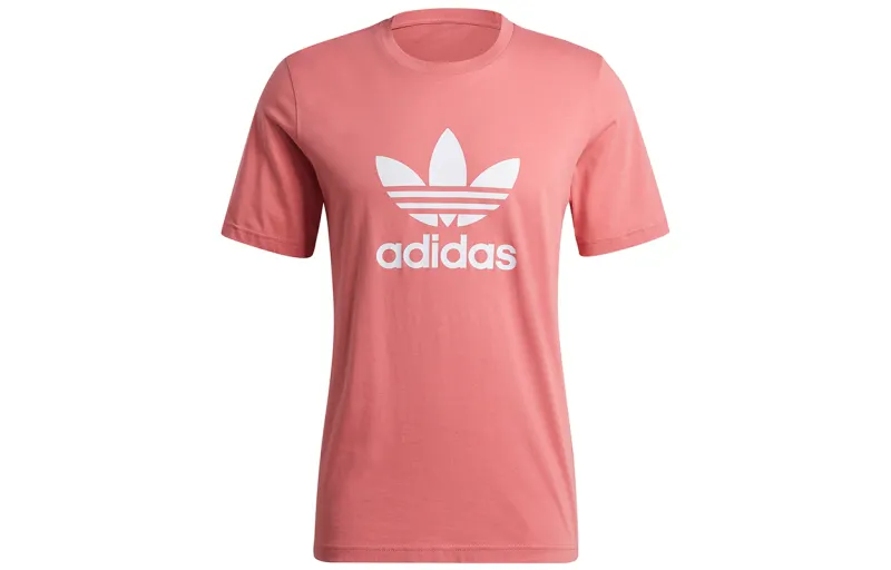 Adidas Originals T Shirt Men's Rose Red