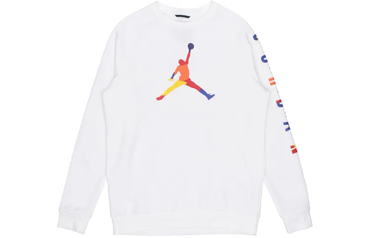 Jordan Sweatshirt Fall Men's White