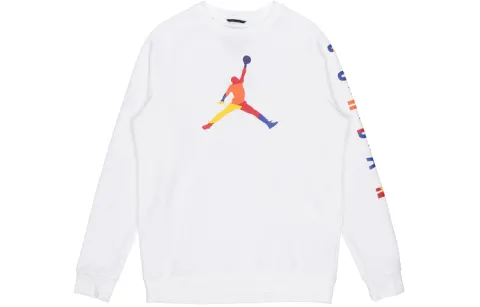 Jordan Sweatshirt Fall Men's White