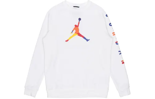 Jordan Sweatshirt Fall Men's White
