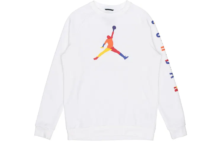 Jordan Sweatshirt Fall Men's White