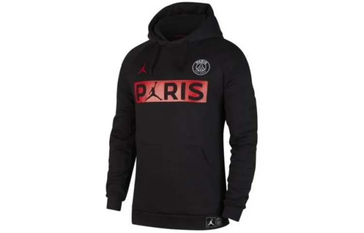 Jordan Sweatshirt Paris Saint Germain Men's Black