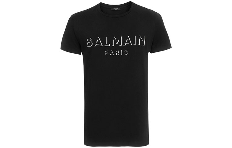 Мужская футболка BALMAIN SS21 T (черный)