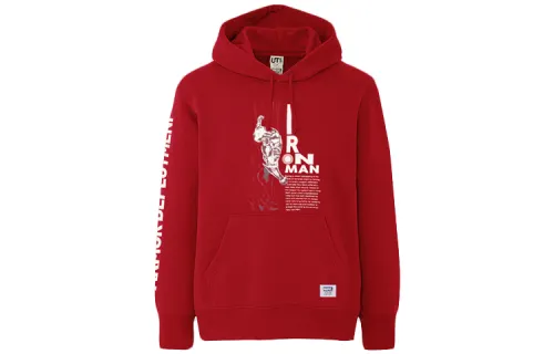 UNIQLO x MANWEI,LIANMINGKUAN Sweatshirt Unisex Maroon