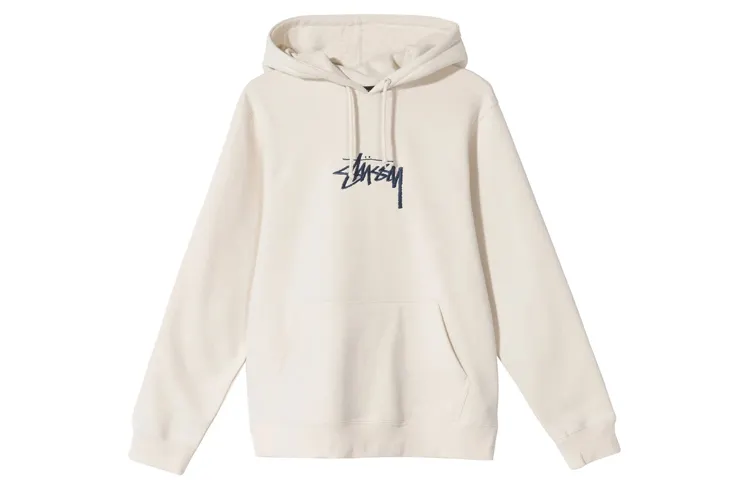 Stussy Stock Logo Applique Hoodie