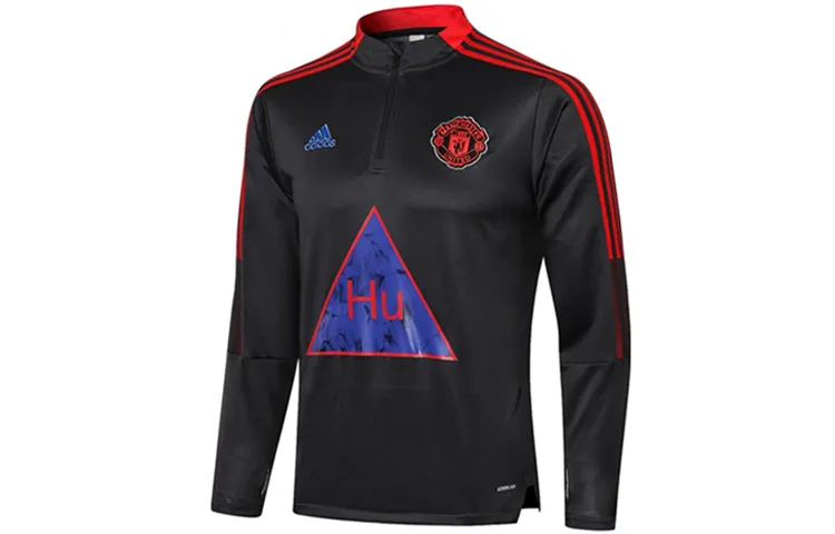 Adidas Manchester United Sweatshirt Men's Dark Heather Gray