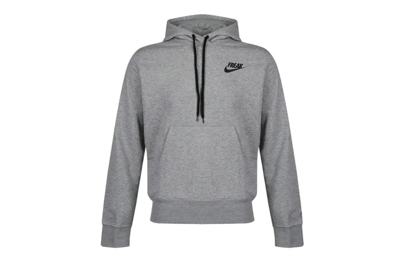 Nike Sweatshirts Men's Gray Hooded Moderate Regular
