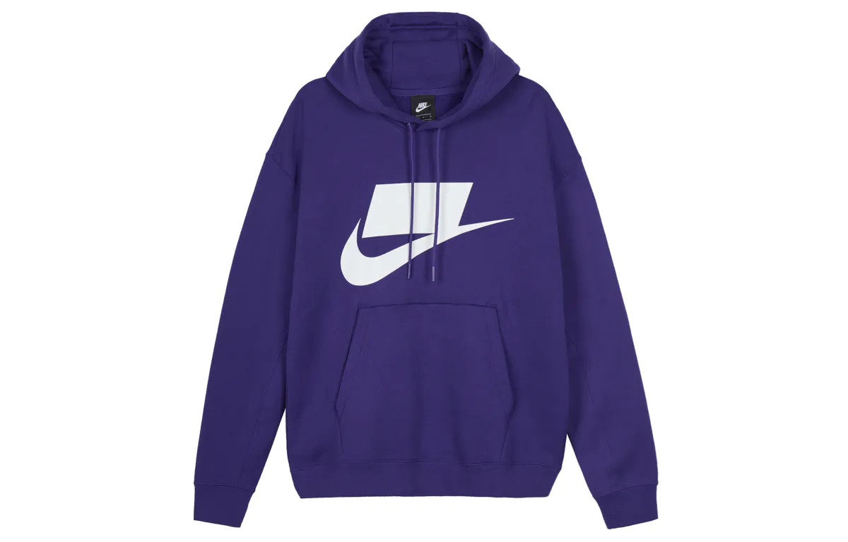 Nike SPORTSWEAR TECH PACK Sweatshirts Men's Purple Hooded Moderate Regular