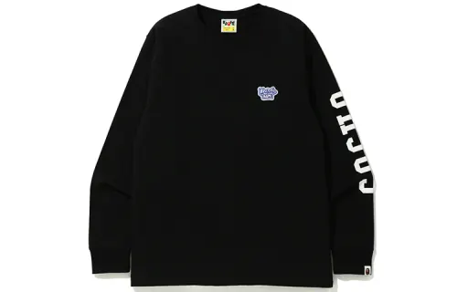 Bape Blue Ribbon One Point Long Sleeve Tee