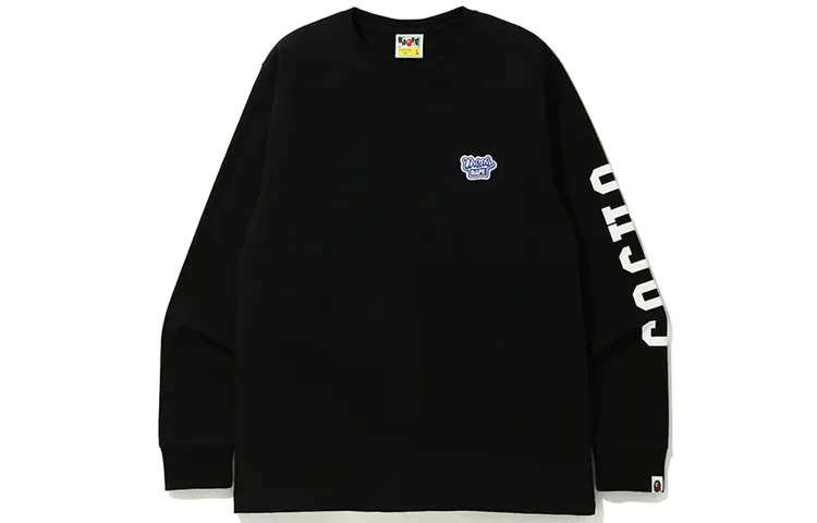 Bape Blue Ribbon One Point Long Sleeve Tee