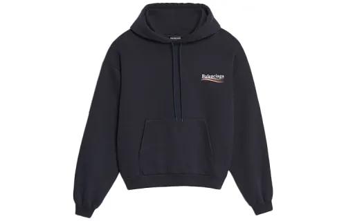 Balenciaga Sweatshirt Loose Fit Men's Black