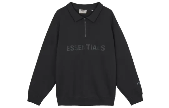 Fear Of God Essentials Half Zip Pullover Sweater