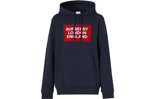 Burberry Logo Patch Hoodie