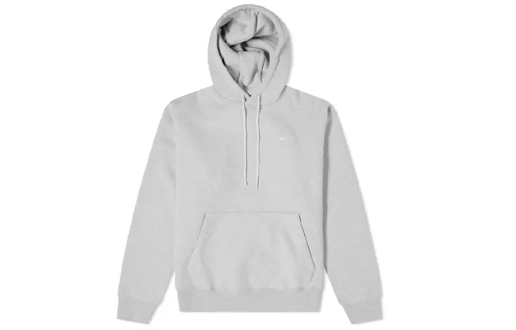 Nike Sweatshirts Men's Gray Hooded Moderate
