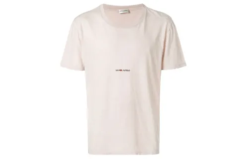 SAINT LAURENT T Shirt Men's Pink