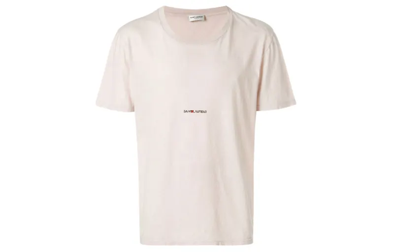 SAINT LAURENT T Shirt Men's Pink