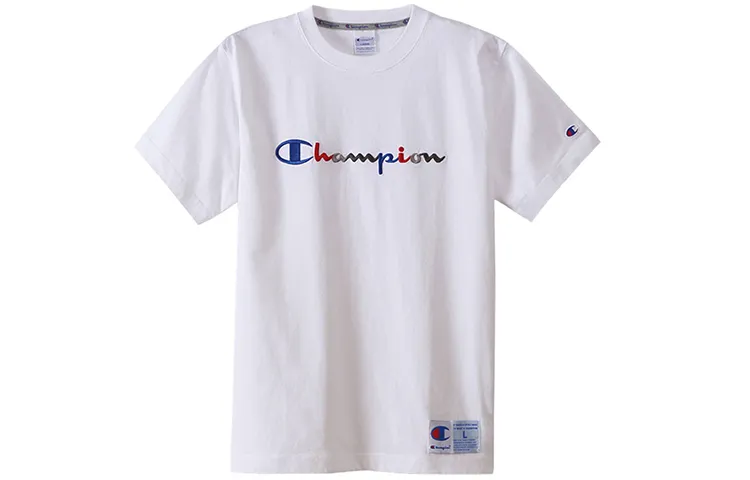 Champion T Shirt Japan Version Unisex White