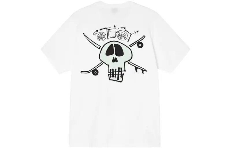 Stussy Surf Skate Skull Tee