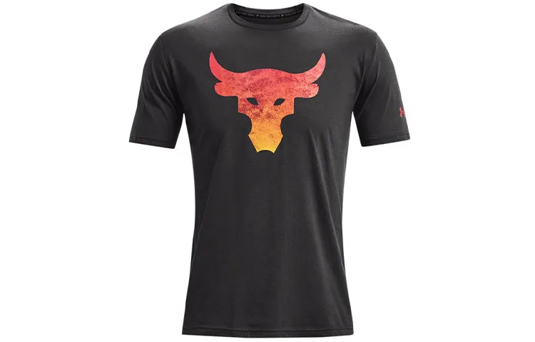 Under Armour Project Rock T Shirt Men's Cinder Jade Gray