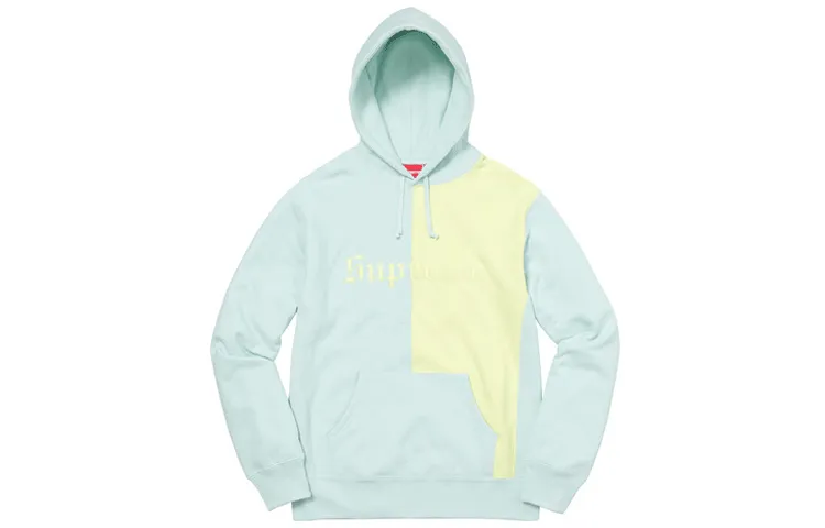 Supreme Split Old English Hooded Sweatshirt