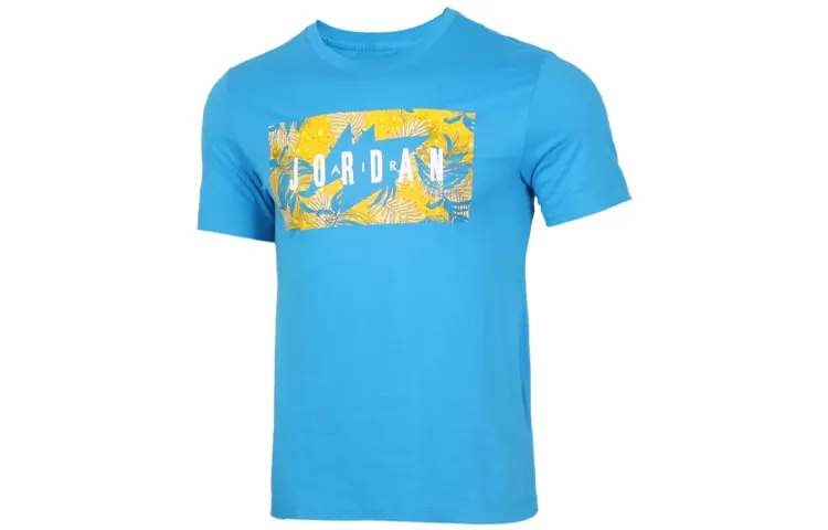 Jordan M J Poolside Flora T Shirt Men's