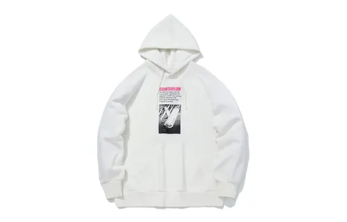 Li Ning Sweatshirts Unisex White Hooded Moderate Regular