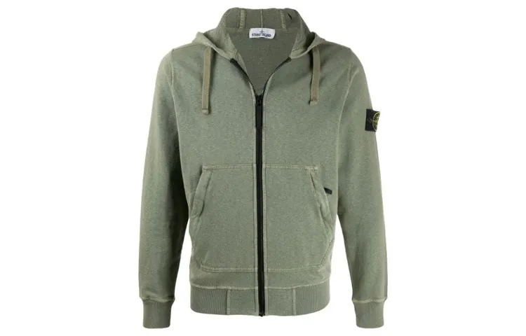 STONE ISLAND Sweatshirt Men's Army Green