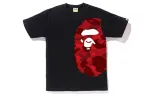 A BATHING APE Color Camo Side Big Ape Head Tee