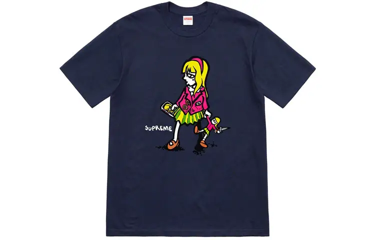 Supreme SS19 T Shirts Unisex Crew Neck Moderate Straight Fit