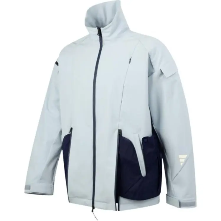 Adidas FUSTL SS25 Jackets & Coats Unisex Gray Blue