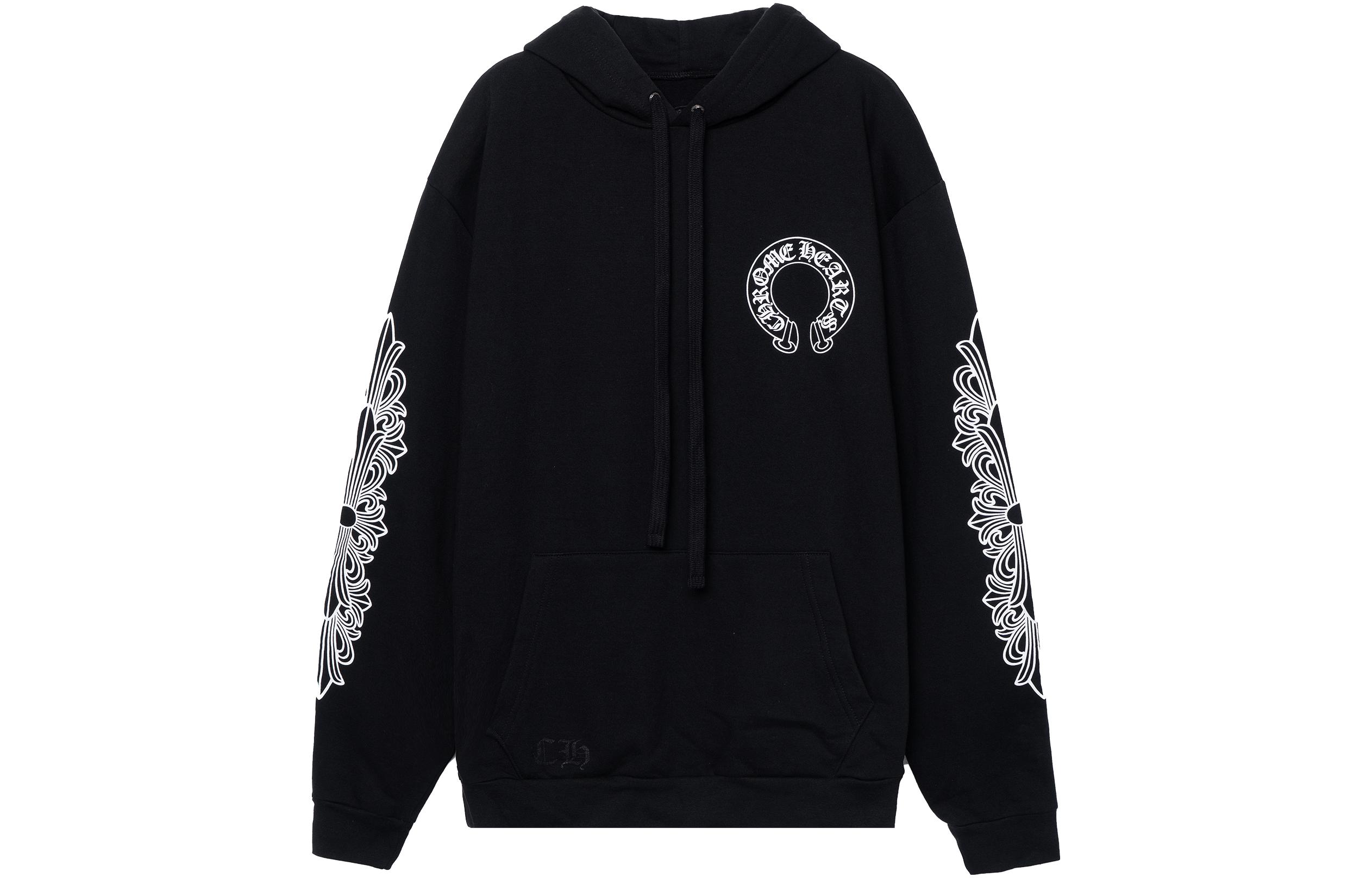 Chrome Hearts Horse Shoe Floral Hoodie