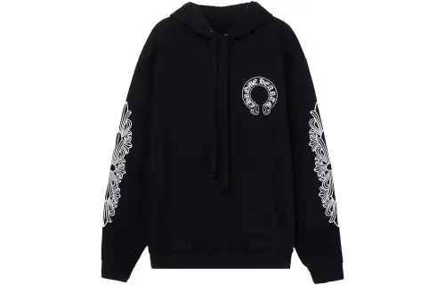 Chrome Hearts Horse Shoe Floral Hoodie