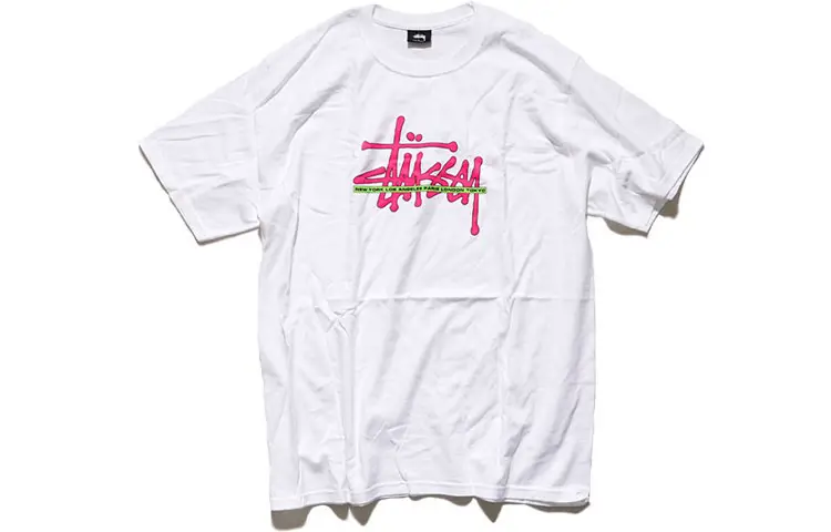 Stussy T Shirts Unisex Crew Neck Moderate Straight Fit