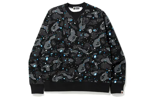 Bape Relaxed Space Camo Crewneck