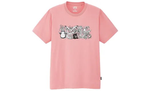 UNIQLO x Pokémon , T Shirt Unisex Pink