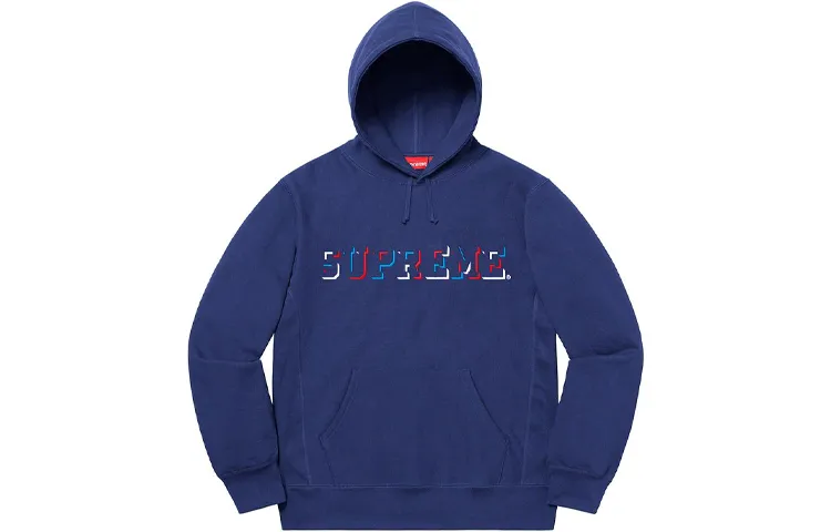 Supreme Drop Shadow Hooded Sweatshirt
