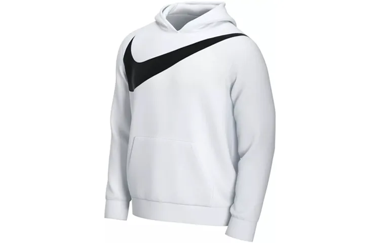 Nike Sweatshirts Men's White Hooded Moderate Regular