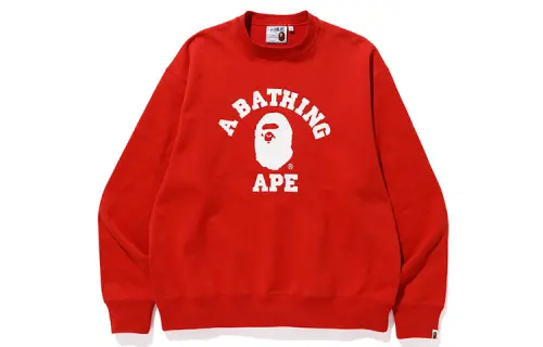 Bape Relaxed Classic College Crewneck