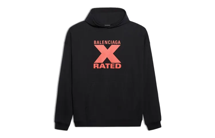 Balenciaga Sweatshirt Regular Fit Men's Black