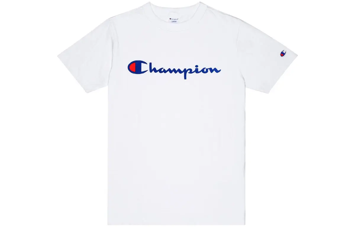 Champion T Shirt Japan Version Unisex White