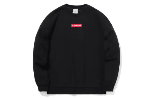 Li Ning Sweatshirt Unisex New Standard Black