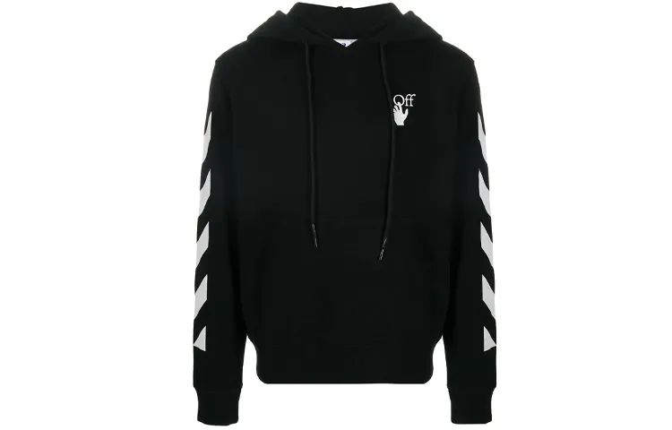 OFF WHITE Diagonal Stripes Hoodie