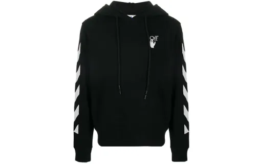 OFF WHITE Diagonal Stripes Hoodie