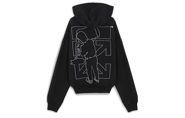 OFF WHITE Barrel Worker Over Hoodie