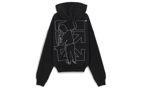 OFF WHITE Barrel Worker Over Hoodie