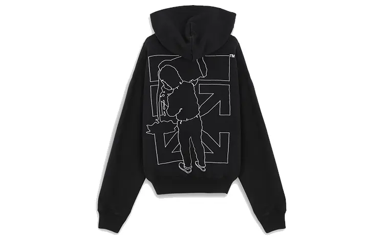 OFF WHITE Barrel Worker Over Hoodie