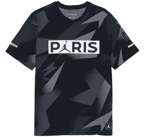 Jordan Black short sleeve T-shirt hip-hop style, print, American style